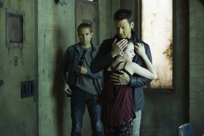 Paul Johnston, Sean Rogerson, and Kiara Glasco in Bitten (2014)