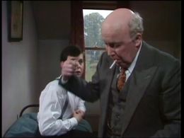 Daniel Abineri and Patrick McAlinney in Bless Me Father (1978)