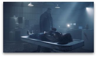 Nicholas Brendon and Jadin Harris in The Nanny (2018)