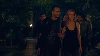 Still of Elizabeth Mitchell and M. Serrano in Revolution (2014)
