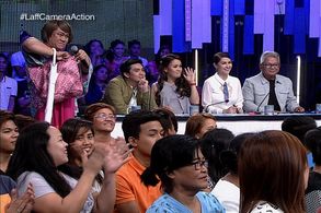 Gladys Guevarra, Albert Sumaya Jr., Caesar Cosme, Marian Rivera, and Sef Cadayona in Laff Camera Action (2016)