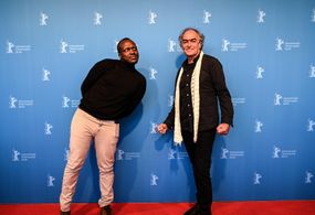 Don Edkins and Sam Soko in No Simple Way Home (2022)