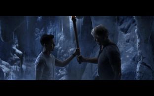 Dolph Lundgren and Carlin James in It's Always Sunny in Philadelphia (2005)