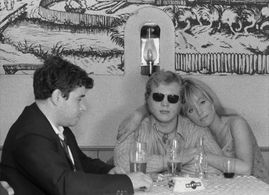 Rudolf Waldemar Brem, Hans Hirschmüller, and Lilith Ungerer in Katzelmacher (1969)