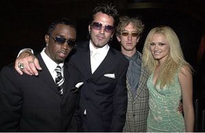 MTV Movie Awards 2001 (Sean P. Diddy Combs, Tommy Lee, Andy Dick, Lisa Donatz)