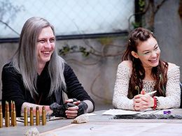 Melanie Stone and Alcuin Gersh in We're Alive: Frontier (2018)