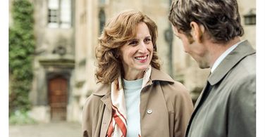 Abigail Thaw and Shaun Evans in Endeavour (2012)