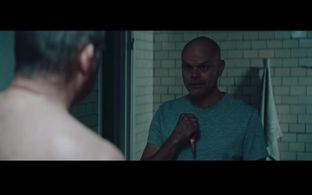 Magnus Roosmann and Michael Brolin in The Machinery (2020)