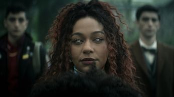 George Rexstrew, Kassius Nelson, and Jayden Revri in Dead Boy Detectives (2024)