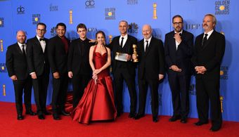 Holly Taylor at an event for The 76th Annual Golden Globe Awards 2019 (2019)
