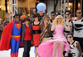 Will Ferrell, Ann Curry, Tina Fey, Al Roker, Meredith Vieira, and Natalie Morales