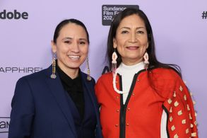 Sharice Davids and Deb Haaland