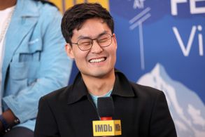 Edson Oda at an event for Nine Days (2020)