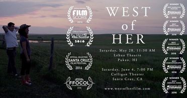 Kelsey Siepser and Ryan Caraway in West of Her (2016)