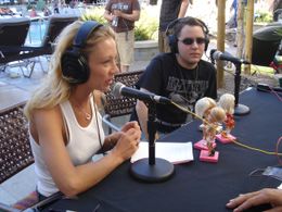 Playboy Radio, Sirius Satellite, Palms Hotel Las Vegas, Opening of Playboy Club, Segment Host JoLane Lentz, Producer, Ti