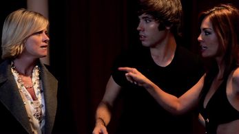 Mary Beth Evans, Lilly Melgar, and Kristos Andrews in The Bay (2010)