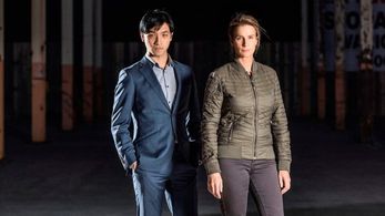 Rachel Griffiths and Yoson An in Dead Lucky (2018)