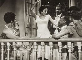 Pearl Bailey, Diahann Carroll, Dorothy Dandridge, Roy Glenn, and Nick Stewart in Carmen Jones (1954)