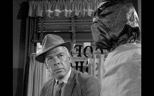 Lee Marvin and Tipp McClure in The Twilight Zone (1959)