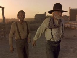 Tommy Lee Jones and Timothy Scott in Lonesome Dove (1989)