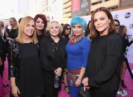 Jane Wiedlin, Charlotte Caffey, Belinda Carlisle, Gina Schock, Abby Travis, and The Go-Go's