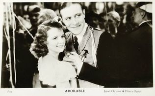 Henri Garat and Janet Gaynor in Adorable (1933)