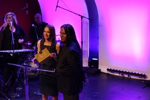 Kelsey Fordham, Arthur RedCloud, and Nina Leilani Deering at an event for San Diego Film Awards (2017)
