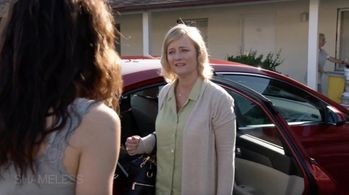 Carolyn Crotty as Mary in Shameless Hall of Shame opposite Emmy Rossum