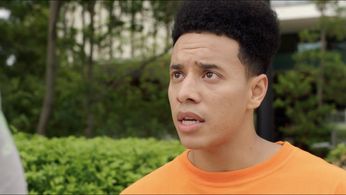 Dominic Goodman as Hopkins in 'Young Rock'