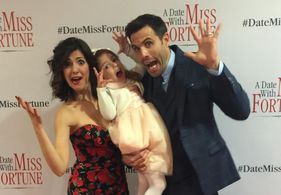 Ryan Scott and Jeannette Sousa at an event for A Date with Miss Fortune (2015)