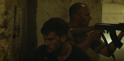 Oliver Walker and Jeremy Irvine in Treadstone