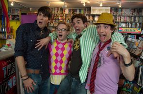 Jonah Blechman, Jonathan Chase, Michael Carbonaro, and Mitch Morris in Another Gay Movie (2006)