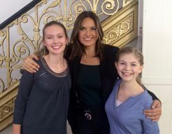 Bridget McGarry, Mariska Hargitay and Victoria Leigh
