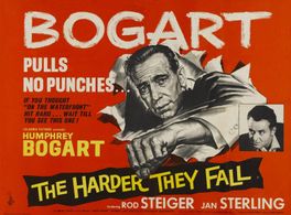Humphrey Bogart and Rod Steiger in The Harder They Fall (1956)