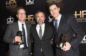 Mark Ruffalo, Josh Singer, and Thomas McCarthy