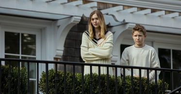 Isabel Gravitt and Luke David Blumm in The Watcher