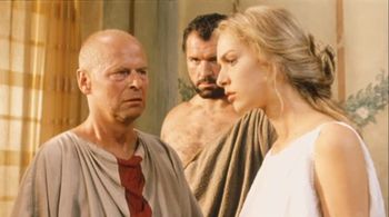 Rafal Kubacki, Magdalena Mielcarz, and Andrzej Tomecki in Quo vadis (2001)
