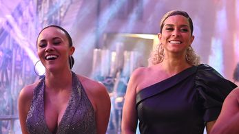 Ashley Darby and Robyn Dixon in The Real Housewives of Potomac: Altar-ed State of Mind (2021)