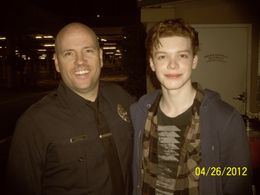 Dean Cudworth and Cameron Monaghan on the feature film Mall