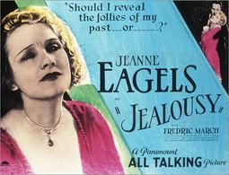 Jeanne Eagels and Fredric March in Jealousy (1929)