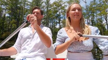 Natalie Hegnauer and Craig Conover in Southern Charm: Treehouse of Carts Part 1 (2021)