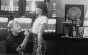 Jerry Springer and Molly Hagan in Ringmaster (1998)