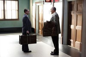 Ralph Brown and Shea Whigham in Agent Carter (2015)