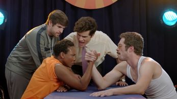 Anthony Padilla, Mat Wright, Ian Hecox, and Natalie Whittle in Part Timers (2016)