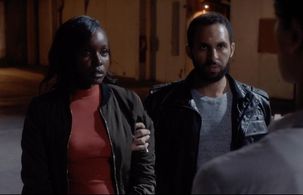 Peter Karas and Anna Diop in 