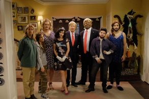 Tim Allen, Nancy Travis, Jonathan Adams, Amanda Fuller, Jordan Masterson, Molly Ephraim, Christoph Sanders, and Kaitlyn 