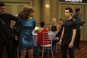 Tammy Townsend and Adam Irigoyen in K.C. Undercover (2015)