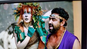 Puck and Oberon Mid Summer Night's Dream