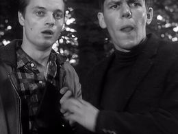 Joachim Richert and Peter Striebeck in Hafenpolizei (1963)