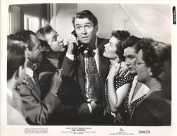 James Stewart, Dulce Day, Ann Doran, Robert Dudley, Estelle Etterre, and Barbara Hale in The Jackpot (1950)